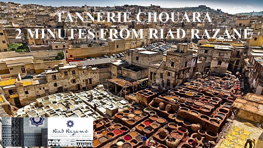 Riad Razane Fez Buitenkant foto