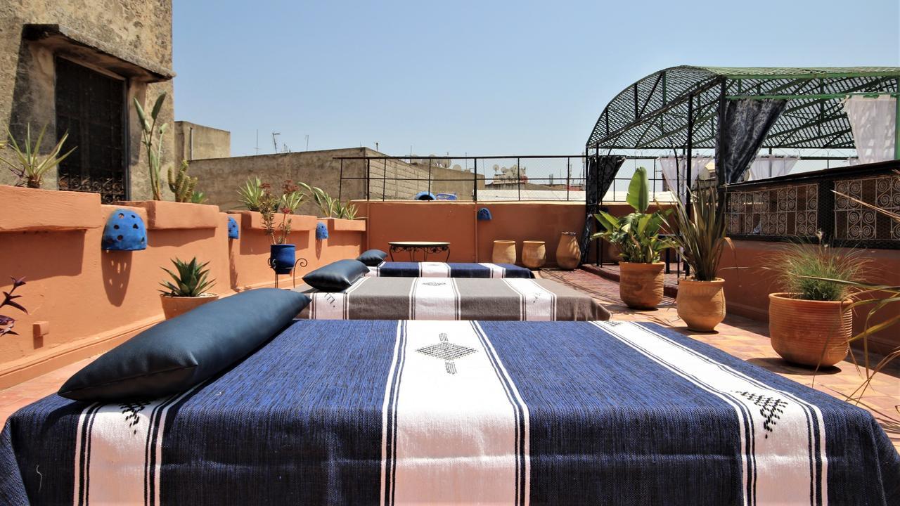 Riad Razane Fez Buitenkant foto